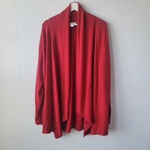 Athleta womens pranayama wrap cardigan SZ L Side pockets Thumbholes hold sleeve